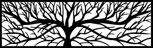 FRST-0038 Tree Top Branches 30"H x 94"W