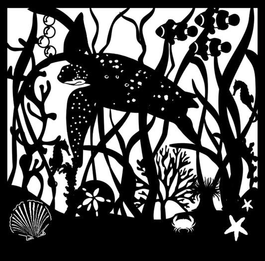 SEA-0017 Marine Life Variety 68"H x 69"W
